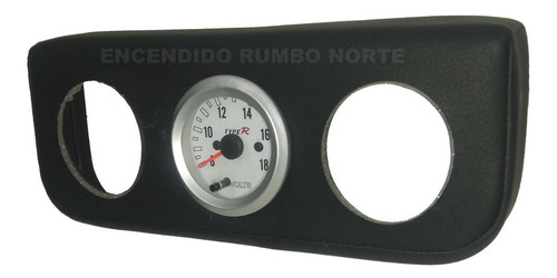Tablero Panel 3 Bocas 52mm Tapizado Porta Reloj Instrumental
