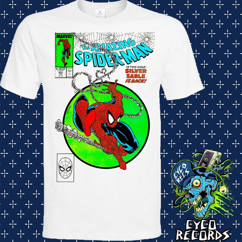 Spiderman -  Comics_5 - Comics - Polera- Cyco Records