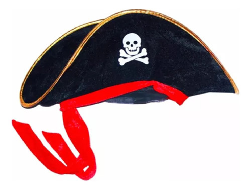 Sombrero De Pirata Disfraz Para Niños Y Adultos