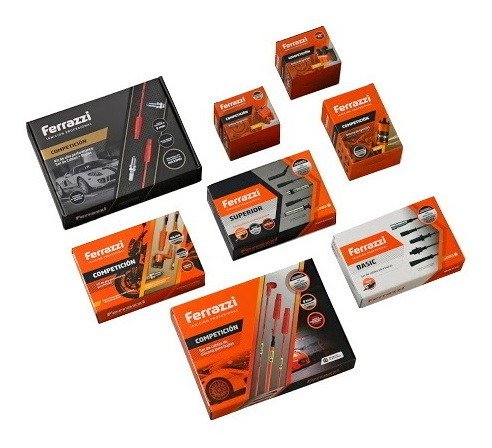 Imagen 5 de 10 de Cables Bujia Ferrazzi Vw Gol Power 1.6 8v - G4 2006/2008