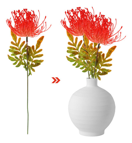 10 Unidades De Tallos De Flores Artificiales, Tallos De Flor
