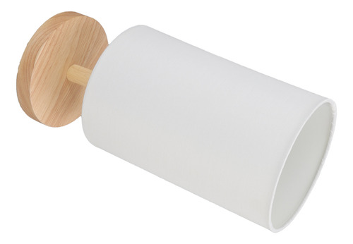 Lámpara De Noche, Mesa, Base De Madera, Tela Para Mesita De