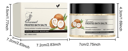 Scrub Moisturizes The Skin 100g Bath Exfoliates Nourishes So