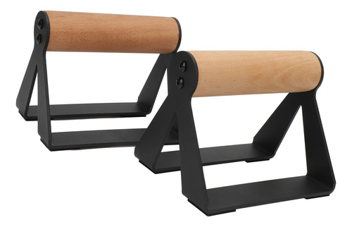 Barras Antiderrapantes, 1 Par De Barras Ergonômicas De Madei