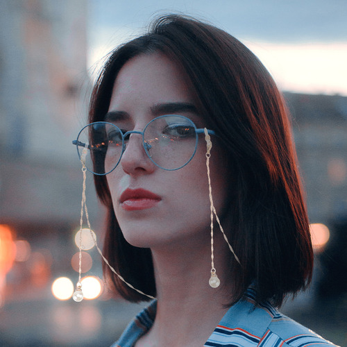 Cordón De Cadena Para Gafas De Moda, Cuerda Antideslizante,