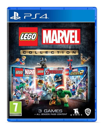 Imagen 1 de 3 de Ps4 Coleccion Lego Marvel 3 Juegos En 1 Nuevo Sellado Fisico