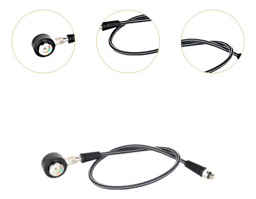 Medidor De Presión De Buceo Fibra De Carbono Fácil De 65cm