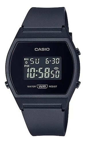 Reloj Unisex Casio Lw-204-1b Digital Negro
