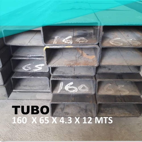 Tubo Estructural 160x65x4.3x12mts
