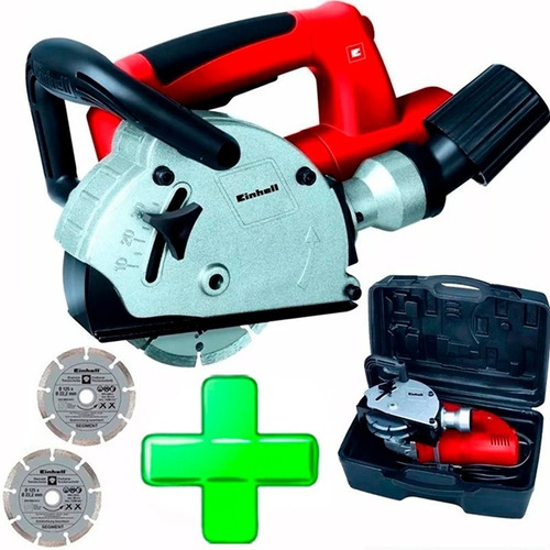 Acanaladora De Muros Einhell Th-ma 1320w 1,8hp 2 Discos + Ma