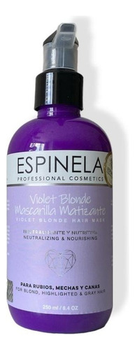Violet-blonde Mascarilla Matizante Capilar - Espinela