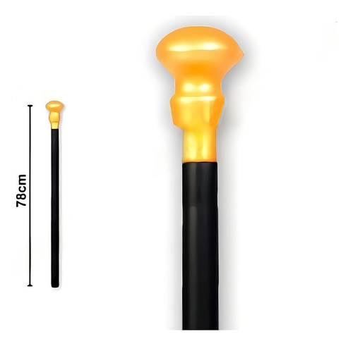Cotillon masculino Cane Color Gold