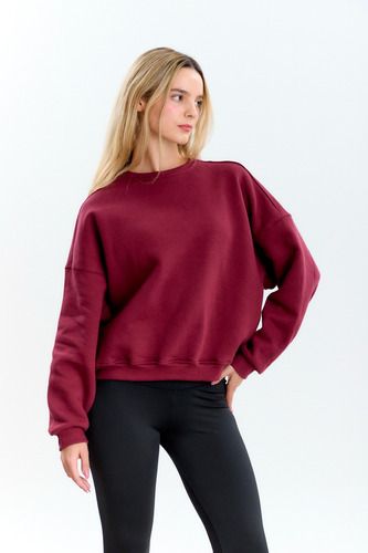 Buzo Sudadera Lisa De Frisa - Talles S M L
