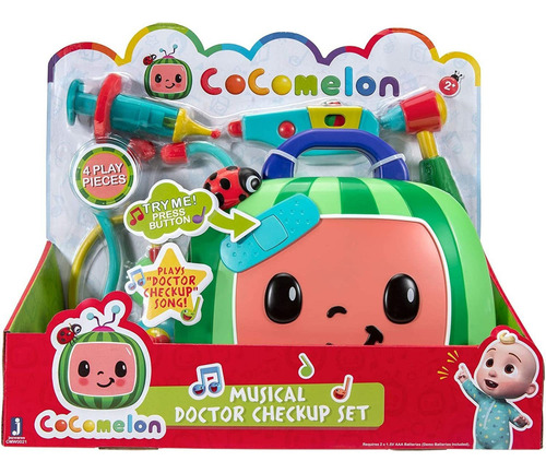 Cocomelon - Estuche Musical Para Chequeo De Doctores