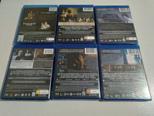 Imagem 2 de 2 de Blu Ray Coleçao Invocaçao Do Mal + Annabelle Freira Chorona