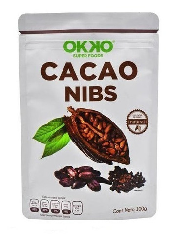 Cacao Nibs 100g Okko Super Foods
