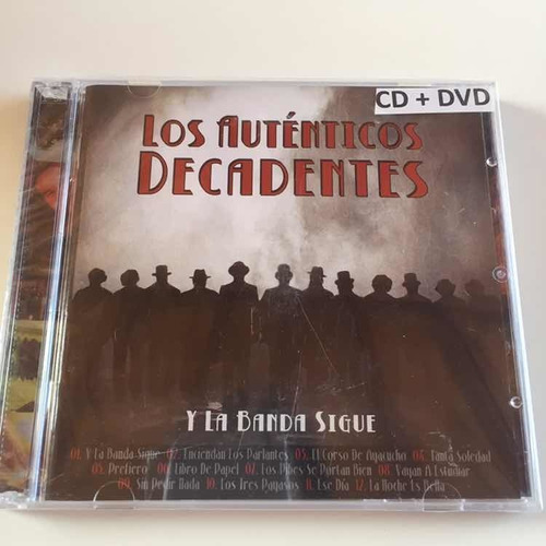 Auténticos Decadentes - Y La Banda Sigue Cd+dvd  Nuevo