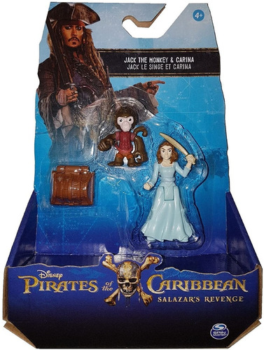 Disney Piratas Del Caribe Figuras X2 Original 6035323