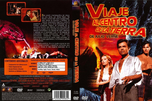 Viaje Al Centro De La Tierra- James Mason- Julio Verne- Dvd