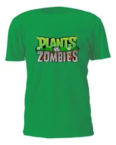 Comprar Plants Vs Zombies Plantas Zombis Logo Remera Friki Tu Eres