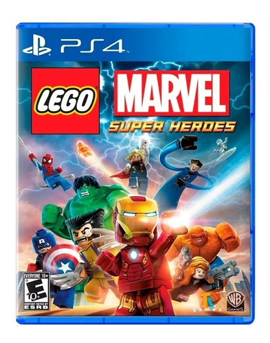 Lego Marvel Super Heroes Ps4 Fisico Sellado Nuevo Original