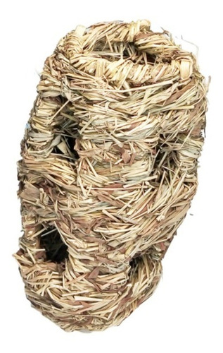 Imagen 1 de 4 de Cueva Tunel Escondite Roedores Pequeños Fibra Vegetal 20cm
