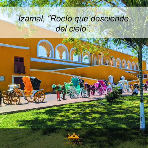 Ultimos Lotes En Izamal Yucatan, Pueblo Magico Con Estacion Del Tren Maya.