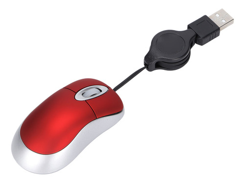 Mouse Portátil Con Cable, Resolución Óptica De 1600 Dpi, Rat