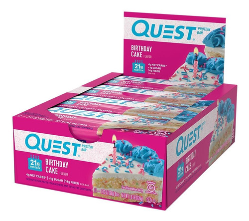 Barras De Proteina Quest Caja X 12 Questbar