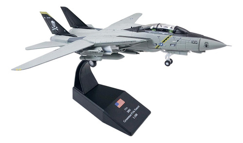 Aa 1:100 Simulación Diecast F14 Fighter Juguete Avión
