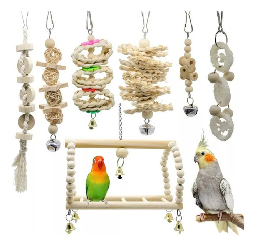 Kit De Columpios Y Juguetes Parrot