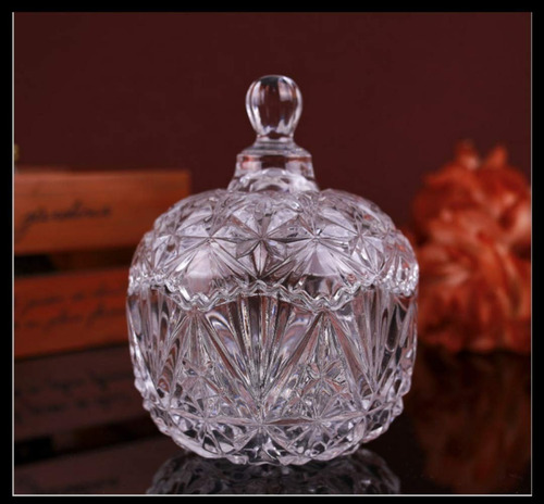 Imagen 6 de 7 de 5 Carameleras Bomboneras Candy De Vidrio Velas Soja Souvenir