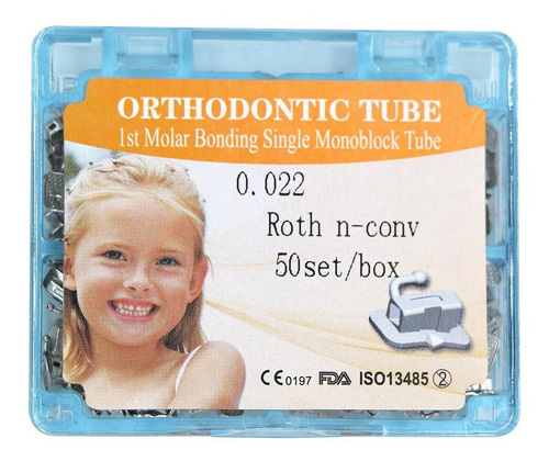 Tubos Ortodoncia En Set 50 Casos (200u) Cementables Santiago