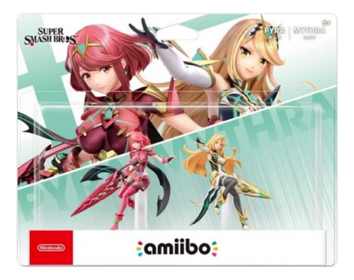 Amiibo Nintendo Switch Super Smash Bros Pyra Mythra Japones