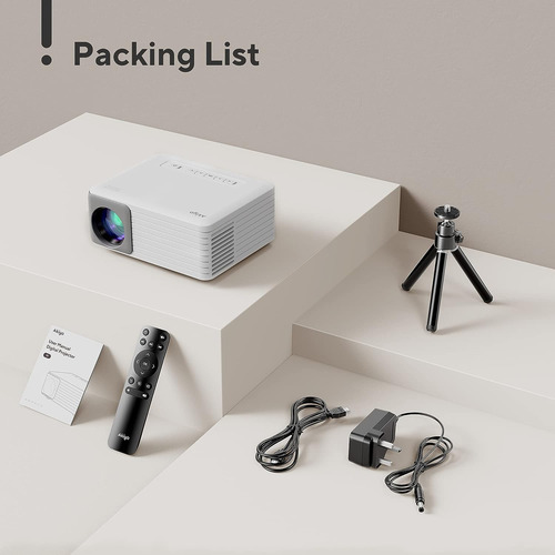 Mini Proyector Wifi, Akiyo 2023 Proyector Portatil Blueto...
