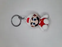 Comprar Figura Keychain Super Mario Bross Mario Gorro Blanco 6 Cm