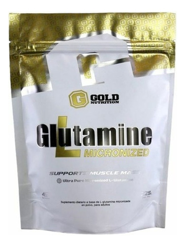 Glutamina Gold Nutrition 225 Grs - 100% Pura Y Micronizada