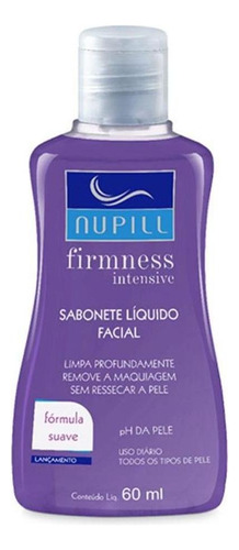 Sabonete Líquido Limpeza Facial Skincare Nupill 60ml Mini