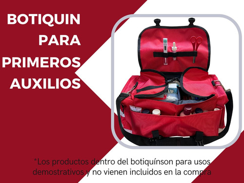 Botiquín Maleta Primeros Auxilios Mediano Ultra Resistente