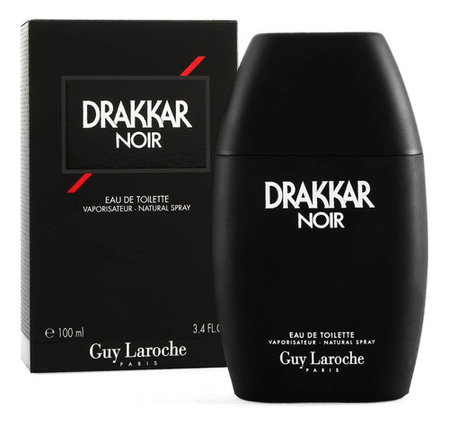 Perfume Drakkar Noir Tradicional Edt 100 Ml Para Hombre