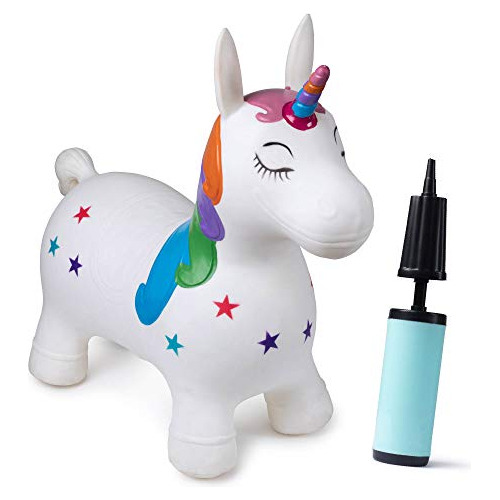 Unicornio Hinchable Inflable Bomba | Unicornio Que Rebo...