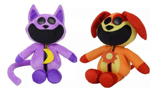 Juego Muñecas Peluche 2024 New Smiling Critters, 2 Unidades