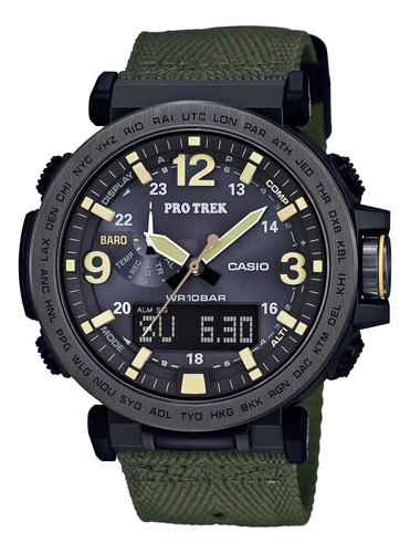 Casio Prg-600yb-3cr Pro Trek Reloj Analógico-digital De Cuar