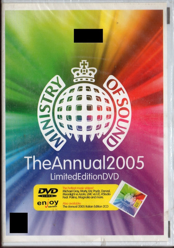 Dvd The Annual 2005 Ministry Of Sound