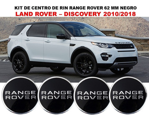 Kit De 4 Centros De Rin Discovery 2010-2018 62 Mm