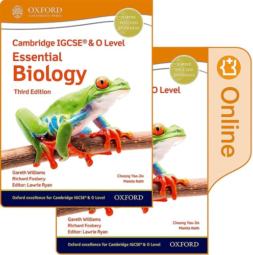 Essential Biology For Cambridge Igcse (3Rd.Edition) Student's Book + Online Pack, de WILLIAMS, Gareth. Editorial OXFORD, tapa blanda en español, 2021