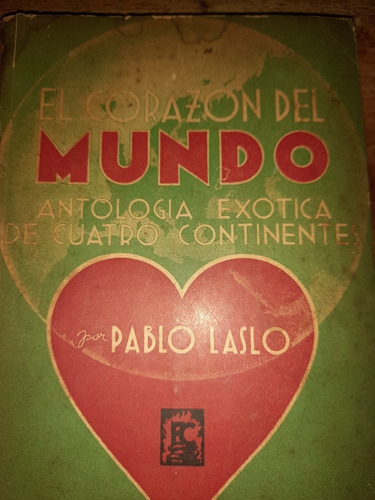 Antología De Poesía Exótica De 4 Continentes Laslo 1939 B2