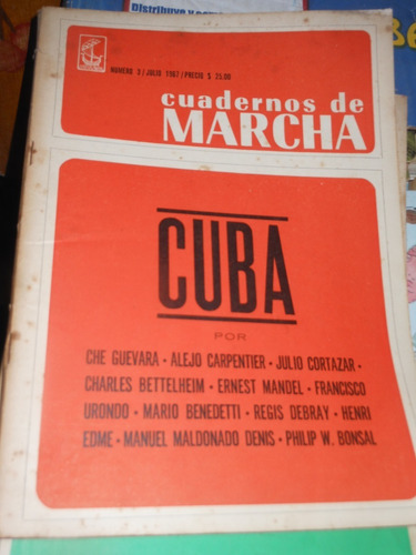*  Cuadernos De Marcha - Cuba  - Varios Autores