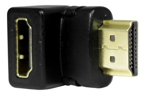 Adaptador Ghia Codo Hdmi Macho A Hdmi Hembra Angulo De 90