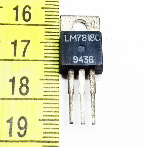 Lm7818c  3-terminal 1a Positive Voltage Regulators 3 Piezas